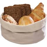 Beige Brødkurve APS Round Large Canvas Bag Bread Basket