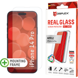 Displex Hvid Mobiltilbehør Displex Real Glass Case iPhone 14 Pro