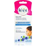Voks Veet Easy-Gel™ Wax Strips Sensitive Skin W,40 pcs