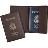 Brun Pasetuier Royce New York Foil Stamped Rfid Blocking Passport Case