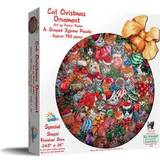 Sunsout Cat Christmas Ornament 750 Pieces