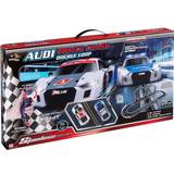 Racerbane med loop VN Toys Speed ​​Car Audi Police Dounle Loop 1:43