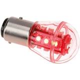 Røde LED-pærer LED Pinol pære BAY15D rød
