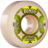 Grøn Hjul Bones Wheels STF Skateboard Hjul Retros 53mm V5 Sidecut 99A 4pk Green 53mm Unisex Adult, Kids, Newborn, Toddler, Infant