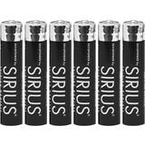 Batterier & Opladere Sirius DecoPower AAA 6-pack