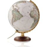 Dekorationer Atmosphere Geographic Gold Executive bordlampe Globus