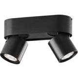 LIGHT-POINT Plast Lamper LIGHT-POINT Aura C2 Carbon Black Loftplafond 16cm