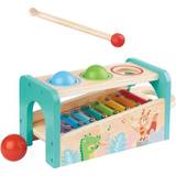 New Classic Toys Hammerbrætter New Classic Toys Lelin Pounding Bench & Metallophone