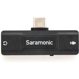 Ekstern - USB-C Lydkort Saramonic SR-EA2U USB-C Audio Interface w/3.5mm Mic Input