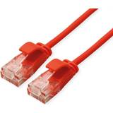 Roline Netværkskabler - Rød Roline Slim CA6A UTP CU LSZH Cable