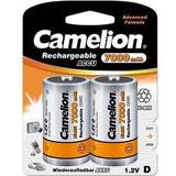 Genopladelige batterier d Camelion Genopladelige batterier D 7000 mAh