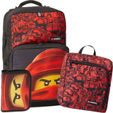 Lego Hofteremme Skoletasker Lego Ninjago School Bag Set - Red