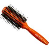 Hårværktøj Professional Boar Bristle and Nylon Round Hair Brush, For Women Men, For All Hair Types, Soft Hair Brush