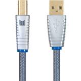 Monoprice Kabler Monoprice USB Cable USB A to USB Copper, Gold-Plated