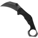 Kershaw Outlier, Tactical Karambit Style with Assisted Opening, Reverse Grip, on Black Lommekniv