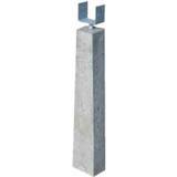 IBF Småsten & Sand IBF Stolpebæring 12 x 15 x 80 cm beton med 4 gaffel