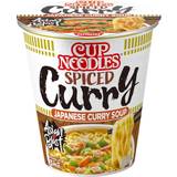 Færdigretter Nissin Nudlar Cup Noodles Spiced Curry 67g