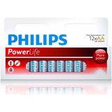 Philips Powerlife Batterier AA 12 stk