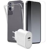 SBS Hvid Mobiletuier SBS Charger Cover and Screen Kit for iPhone 13