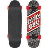 Santa Cruz Skateboards Santa Cruz Cruiser Board Street (Amoeba) Sort/Rød/Hvid 8.4"