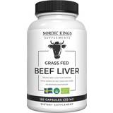 Nordic Kings Supplements Grass Fed Beef Liver 180 stk