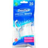 DenTek Fresh & White Floss Picks Tandtrådsbøjler 36 stk.