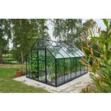 Fritstående drivhuse Halls Greenhouses Universal 128 9.9m² Aluminium Glas