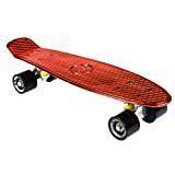 Komplette skateboards Nils Extreme Skateboard PNB01 Electrostyle Pennyboard Red Skateboard
