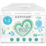 Attitude Bleer Attitude Biodegradable Baby Diapers Size 1-2 36pcs