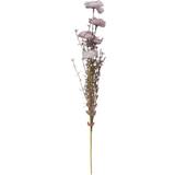 Tråd & Garn Ib Laursen Blomma lila gröna nyanser 50 cm