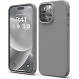 Elago Grå Mobiletuier Elago iPhone 14 Pro Max Case Liquid Silicone Case Full Body Protective Cover Shockproof Slim Phone Case Anti-Scratch 6.7 inch (Dark Grey)