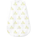 Swaddle Designs Bomuld Babyudstyr Swaddle Designs Muslin Sleeping Sack Wearable Blanket Yellow Giraffe M