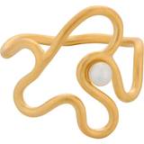 Perler Ringe Pernille Corydon Bay Ring - Gold/Pearl