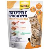 GimCat Kæledyr GimCat Nutri Pockets Malt & Vitamin Mix - Knaprigt kattgodis funktionella ingredienser
