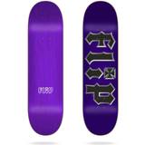 Flip Komplette skateboards Flip Skateboard Deck 7.75 x 31.63 Metal Head Purple Lilla 7.75" Unisex Adult, Kids, Newborn, Toddler, Infant