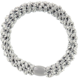 Sølv Hårelastikker Bon Dep Kknekki elastik #13, sølv glimmer