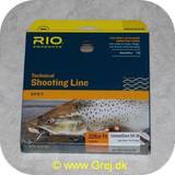 Rio Technical Shooting Line 15lb Størrelse: 0.66mm/15lb Fuld længde: 30.5