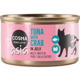 Cosma Vådfoder Kæledyr Cosma Thai Asia gelé 6 85 kattemad - Tun