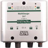 DEFA Batterier & Opladere DEFA multicharger 12v 2x7a schuko