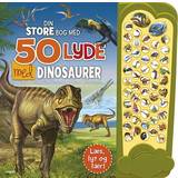 Aktivitetsbøger Din store bog med 50 lyde med dinosaurer