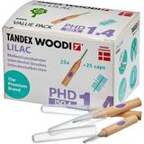 Tandex 25 stk. Woodi Mellemrumsbørster 0.8 ISO 4 LILAC