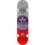 Komplette skateboards på tilbud Habitat Komplet Skateboard Leaf Dot (Lilla) Lilla 8"