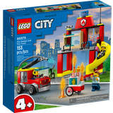 Byer Legetøj Lego City Fire Station & Fire Truck 60375