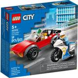 Politi Byggelegetøj Lego City Police Bike Car Chase 60392