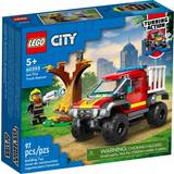 Brandmænd Byggelegetøj Lego City 4x4 Fire Truck Rescue 60393