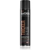 Syoss Hårspray Syoss Thicker Hair Hairspray With Extra Strong Fixation 300ml