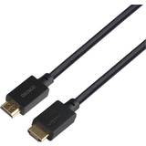 HDMI-kabler - Sort Deltaco 8K HDMI - HDMI M-M 1m