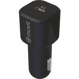 Muvit Batterier & Opladere Muvit Car Charger (Eco) Type-C PD 18W Juodas