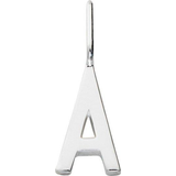 Sølv Smykker Design Letters Letter For Personal A-Z Pendant - Silver