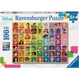 Puslespil til børn Klassiske puslespil Ravensburger Disney Color Palette XXL 100 Pieces